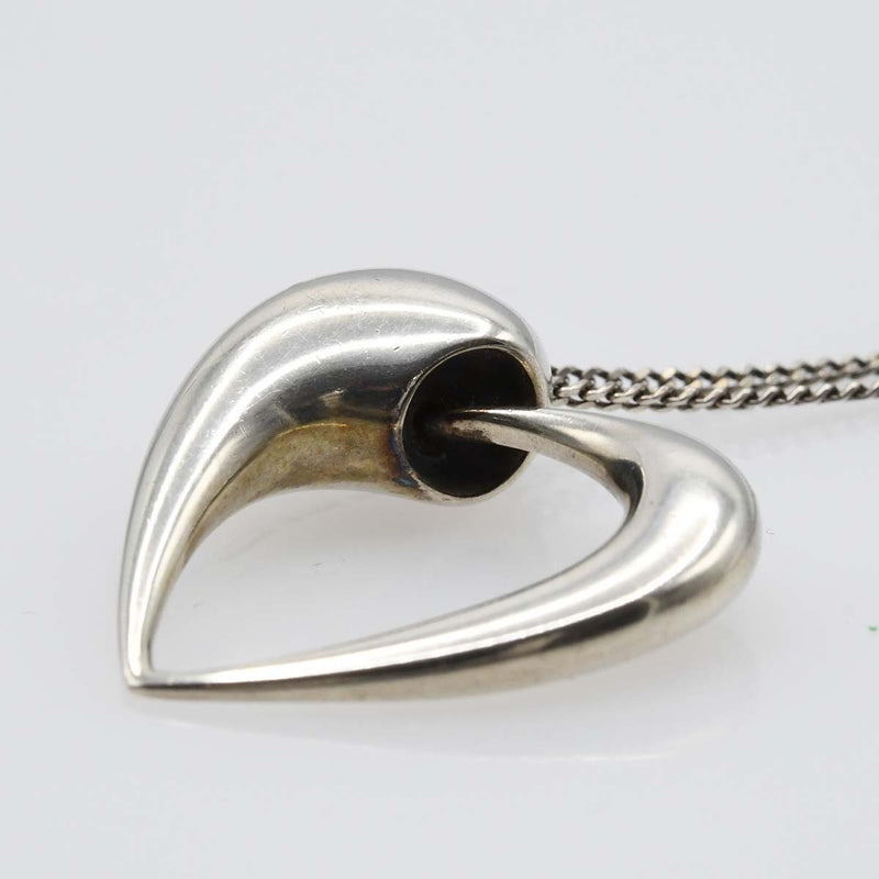 25k651-7 GEORG JENSEN ジョージジェンセン ハート アーチスト ネックレス 約12.2g 25k651-7