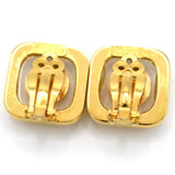 VERSACE ヴェルサーチ イヤリング メデューサ スクエア型 約10.7g ゴールドカラー アクセサリー H10163