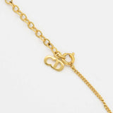 Christian Dior ディオール ネックレス CDロゴ ゴールドカラー 約4.4g アクセサリー 26k483-14