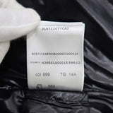 MONCLER モンクレール ダウンジャケット H29541A00015 5964D サイズ14A フェイクファー ブラック レディース H21907