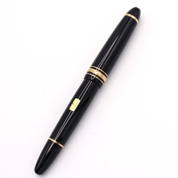 未使用 MONTBLANC モンブラン 万年筆 MEISTER STUCK マイスターシュテュック ペン先14k 585 筆記用具 文具 H5728