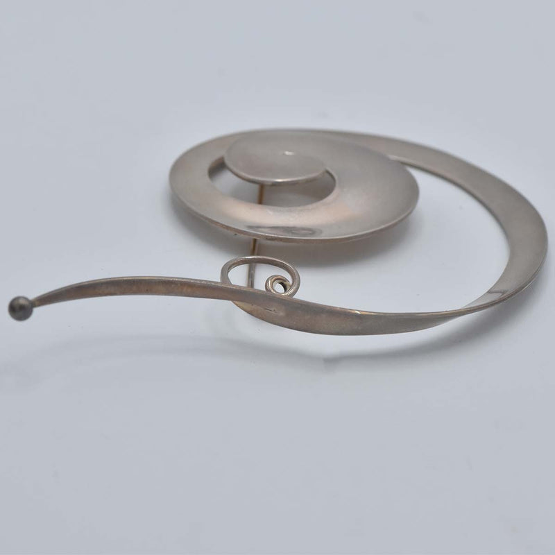GEORG JENSEN ジョージジェンセン ブローチ 392 カタツムリ 925 約17.7g アクセサリー 箱有 H5487