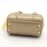 LOEWE ロエベ アマソナモチーフ キーホルダー チャーム 111.08.330 GP シープスキン ゴールド色 箱有 M1475