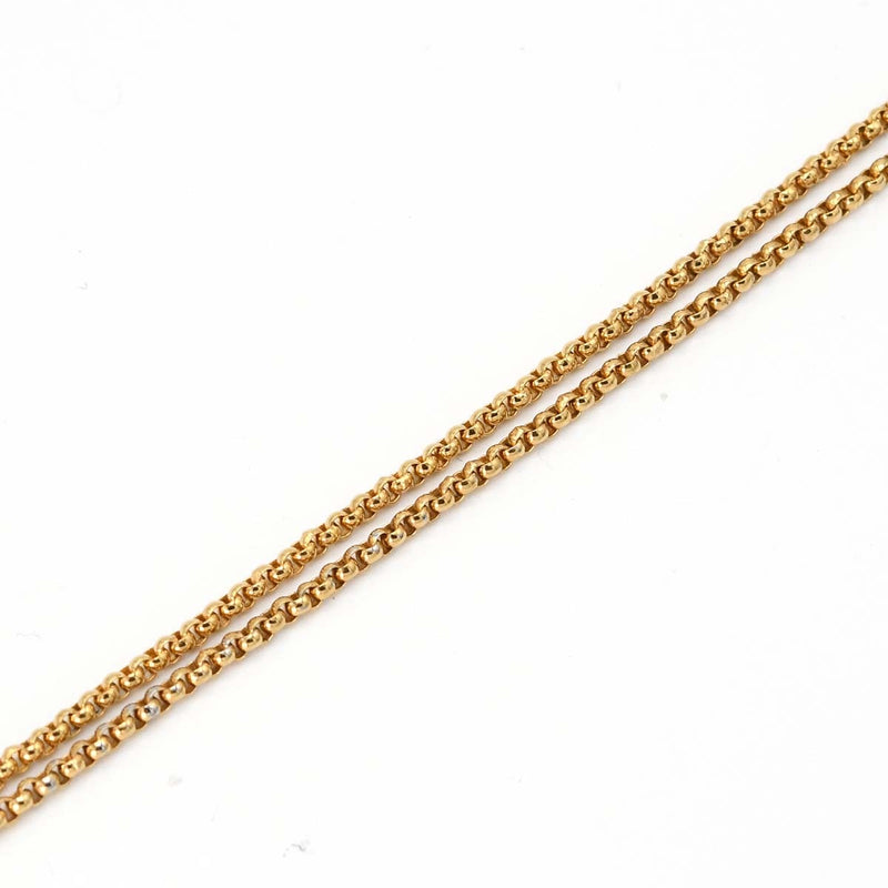 LOUIS VUITTON LV ルイヴィトン ネックレス M00759 コリエ ルイーズ バイ ナイト 8.5g ゴールドカラー アクセサリー M4002