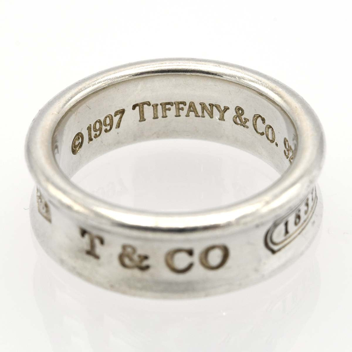 TIFFANY&Co. ティファニー ナローリング 1837 13号 シルバー 925