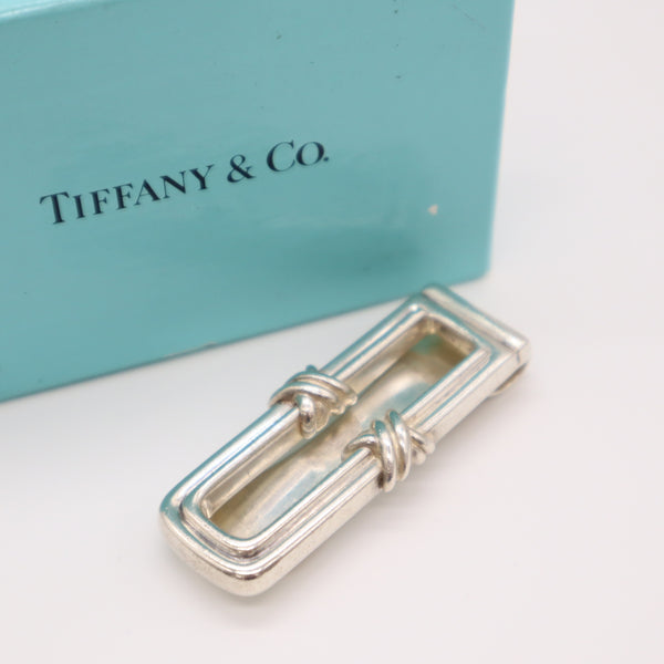 TIFFANY&Co ティファニー マネークリップ シグネチャー シルバー 925 総重量約19.9g H10936-1