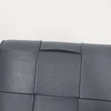 BOTTEGA VENETA ボッテガヴェネタ 長財布 カセット ラージ フラップウォレット マキシイントレチャート グレー 袋あり H17070