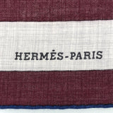 HERMES エルメス カレ140 スカーフ ROCABAR ロカバール 大判 ストール カシミア/シルク 服飾小物 eco1426