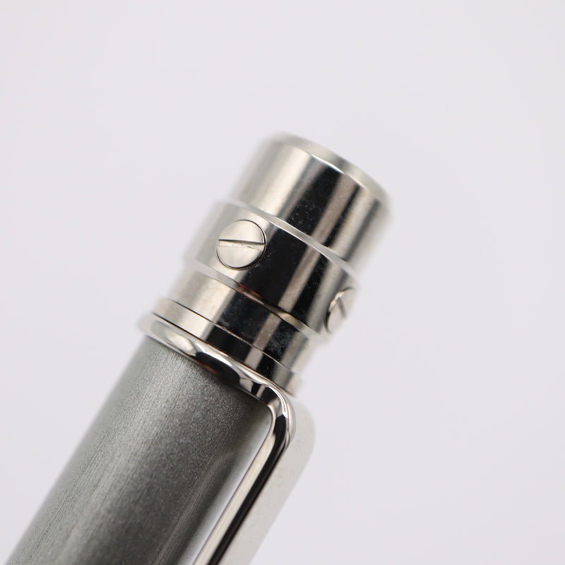 Cartier カルティエ ボールペン ラブ ツイスト式 シルバー系カラー 筆記用具 文房具 筆記確認済 箱・ケース有 25k627-30