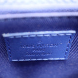 LOUIS VUITTON ルイヴィトン LV M58486 Sロック スリングバッグ トリヨンレザー ショルダーバッグ ブルー 袋有 25k99-1