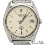 不動 ジャンク SEIKO Grand Seiko グランドセイコー GS 6145-8000 HI-BEAT ハイビート 自動巻き デイト シルバー色文字盤 H2256