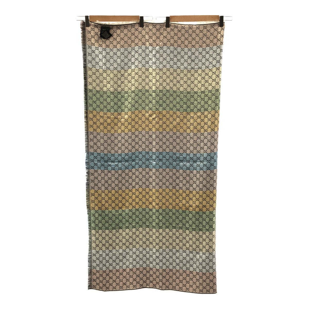 GUCCI ストール ピンク・グレー 45x195cm Fr3wUGrPibXB2mNowxCeSYrDIzWEkv