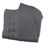 HERMES エルメス フード付きマフラー ニット カシミヤ 100％ ブラック H22153