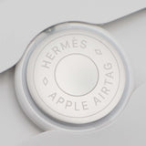 未使用 HERMES エルメス Apple AirTag エアタグ Z刻印 レザーストラップ オレンジ 箱有 H21081