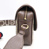 GUCCI グッチ オフィディア スモール ショルダーバッグ 722117 GGスプリーム キャンバス×レザー シェリーライン 袋あり H11011