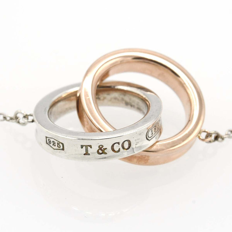 TIFFANY&Co. ティファニー ネックレス インターロッキングサークル シルバー925 メタル 約5.2g H2046