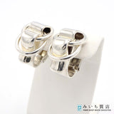 HERMES エルメス ドゥザノー イヤリング シルバー925 ホールマーク アクセサリー 18.6g M4407