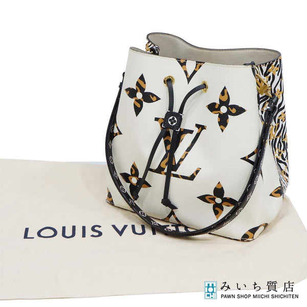 LOUIS VUITTON ルイ･ヴィトン ネオノエ モノグラムジャングル M44679 2way ショルダーバッグ 袋あり H20163