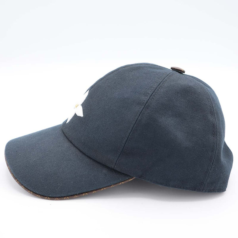 LOUIS VUITTON ルイヴィトン LV キャップ M76947 ブラック系 帽子 箱有 25k907