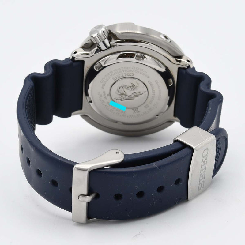 稼働 腕時計 SEIKO セイコー SBBN043 7C46-0AN0 プロスペックス マリーンマスター クォーツ 青系文字盤 箱・保証書有 H19366