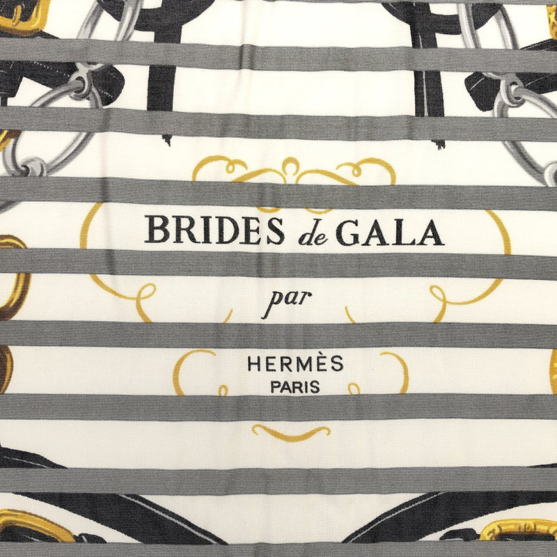 HERMES エルメス スカーフ スムーズ カレ90 BRIDES de GALA ブリッド・ドゥ・ガラ シルク100 H13376