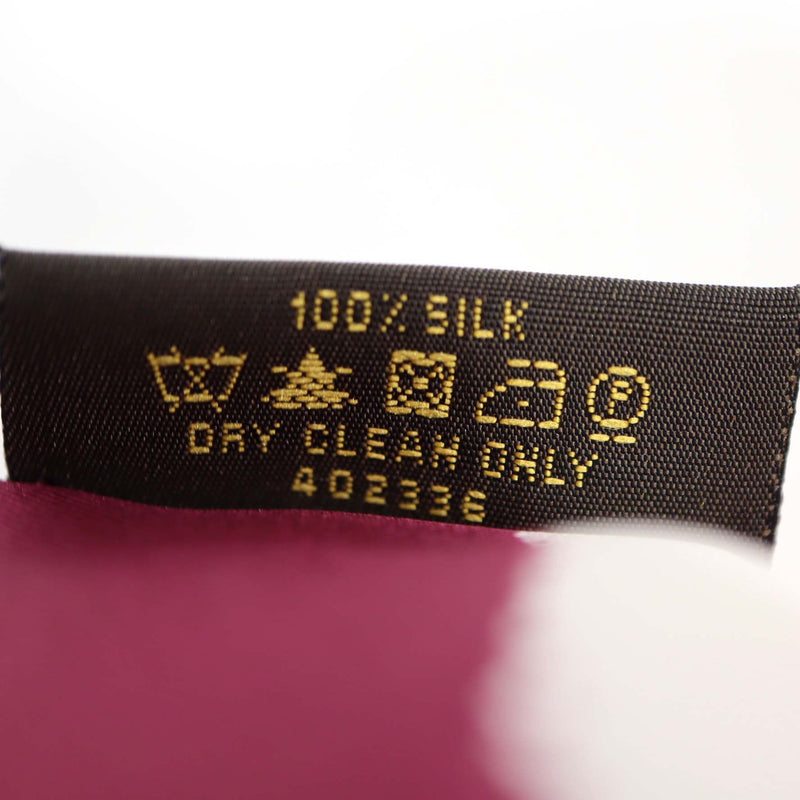LOUIS VUITTON ルイヴィトン LV バンドー ツイリー 402336 マトリョーシカ フラワー シルク100％ スカーフ ボルドー H17141