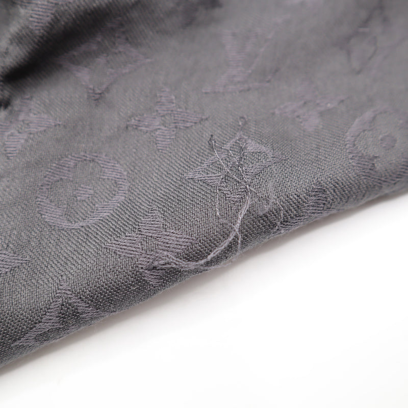 LOUIS VUITTON LV ルイヴィトン ストール マフラー グレー系 レディース 服飾小物 H19957