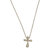 TIFFANY&Co. ティファニー ネックレス スモールクロス 925 約2.7g アクセサリー 箱 H12081