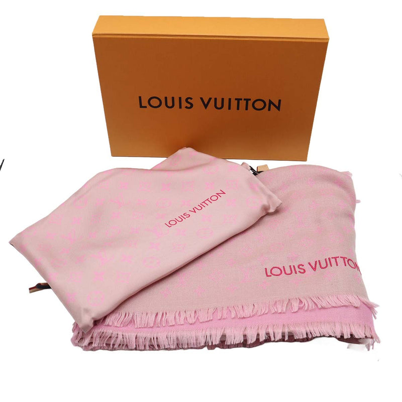 LOUIS VUITTON LV ルイヴィトン ストール R97644 ノベルティ ピンク VIP顧客限定 非売品 服飾小物 箱有 H20967