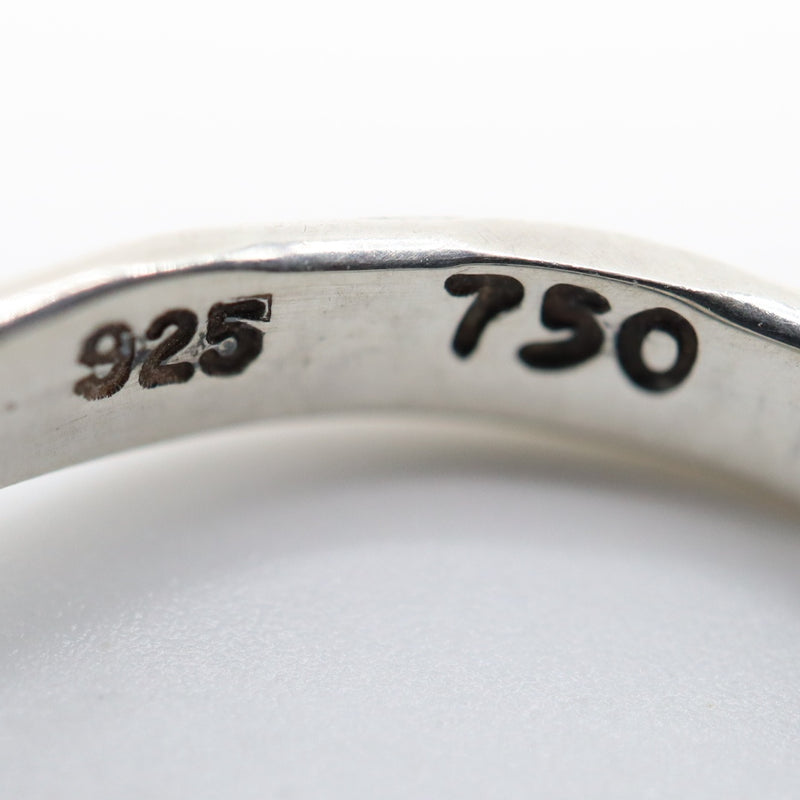 TIFFANY&Co. ティファニー リング フックアンドアイ 11号 シルバー 925 ゴールド 750 2.8g アクセサリー 23k688-1