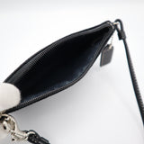 コーチ COACH ウォレットポーチ Black シグネチャー ブラック ミニポーチ Wristlet Pouch H8939