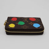 LOUIS VUITTON ルイヴィトン 草間彌生 LV×YK 二つ折り財布 M81981  ポルトフォイユ・ルー モノグラム H9540