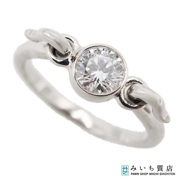 仕上げ済 TIFFANY&Co. ティファニー スワン リング ダイヤ プラチナ