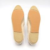 HERMES エルメス パンプス 38 スウェード ホワイト系 レディース 靴 H20374