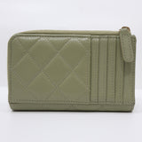 CHANEL シャネル フラグメントケース ココマーク 財布 スモーキーグリーン H22825