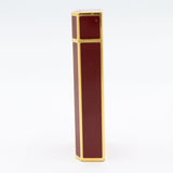 Cartier カルティエ  must de Cartier ガスライター 喫煙具 ヴィンテージ 着火未確認 ボルドー 箱・石あり M4306