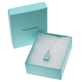 TIFFANY＆Co. ティファニー ネックレス ショッパー モチーフ ペンダント Ag925 シルバー 約5g アクセサリー レディース 箱有 H5524
