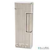 希少 dunhill ダンヒル ガスライター 喫煙具 シルバーカラー 着火確認済み ケース ok1473