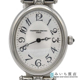腕時計 稼働 FREDERIQUE CONSTANT クラシックアールデコ クォーツ シルバー色文字盤 H23716