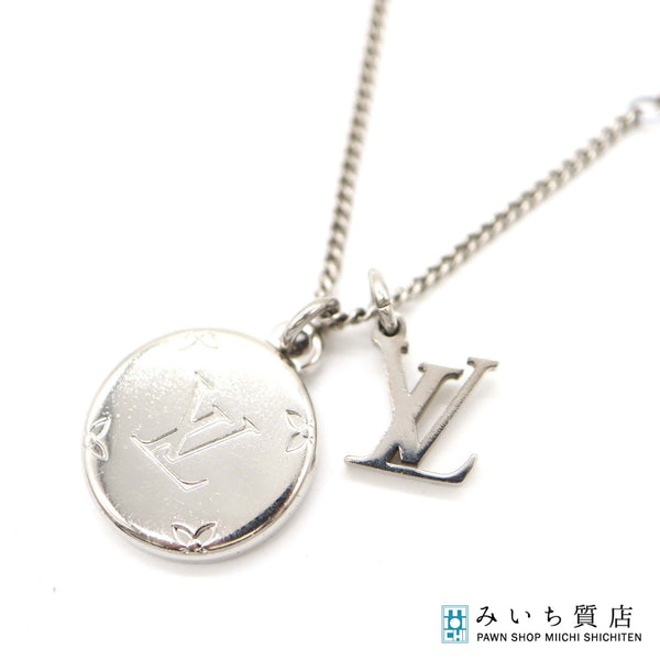 LOUIS VUITTON ルイ ヴィトン M62485 モノグラム ネックレス リング欠品 23s312-2