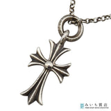 CHROME HEARTS クロムハーツ TINY CH CROSS タイニー CHクロス ネックレス 925 アクセサリー 付属品有 21k381-1