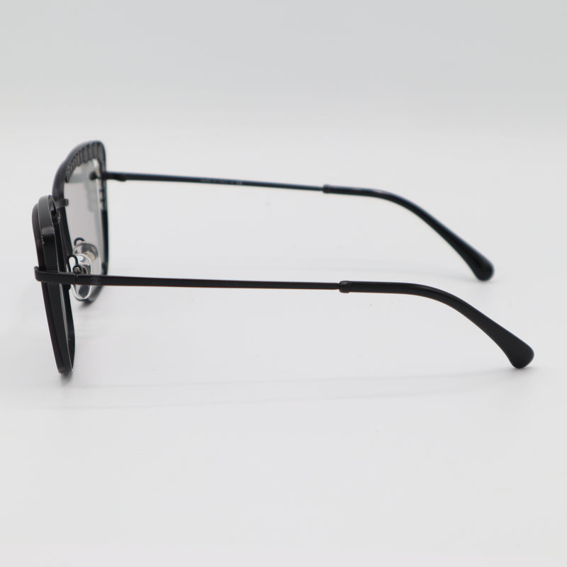 CHANEL シャネル フェイクパール サングラス 4235-H c.101/87 スクエア 度なし ケース有 25k639-1