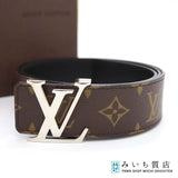 LOUIS VUITTON LV ルイヴィトン ベルト M9821 85/34 モノグラム サンチュール ブラウン系 服飾小物 eco1618