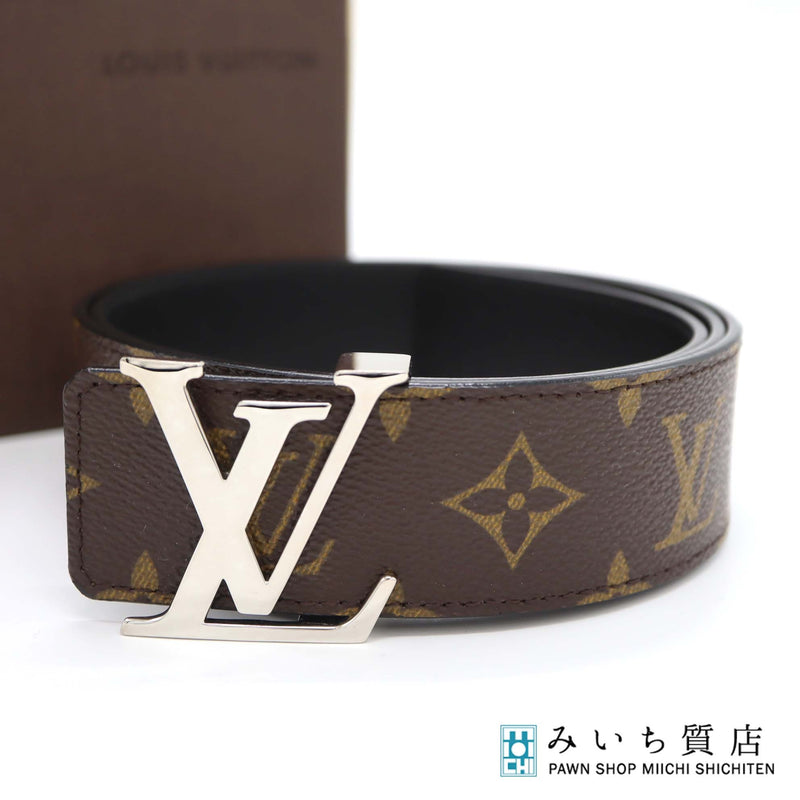 LOUIS VUITTON LV ルイヴィトン ベルト M9821 85/34 モノグラム サンチュール ブラウン系 服飾小物 eco1618