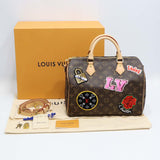 LOUIS VUITTON ルイヴィトン 2wayバッグ スピーディ30 バンドリエール M43989 パッチーズ ボストン 箱袋あり maki440