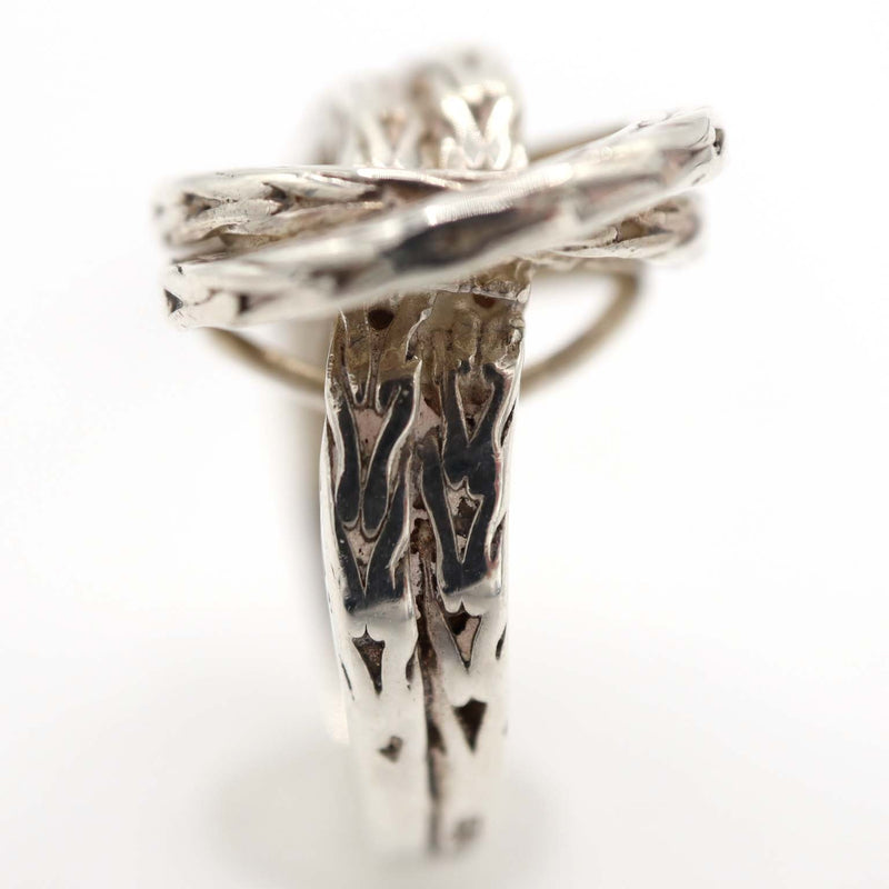 希少 HERMES エルメス ヴァンドーム リング 7.5号 SV925 7g アクセサリー H4836