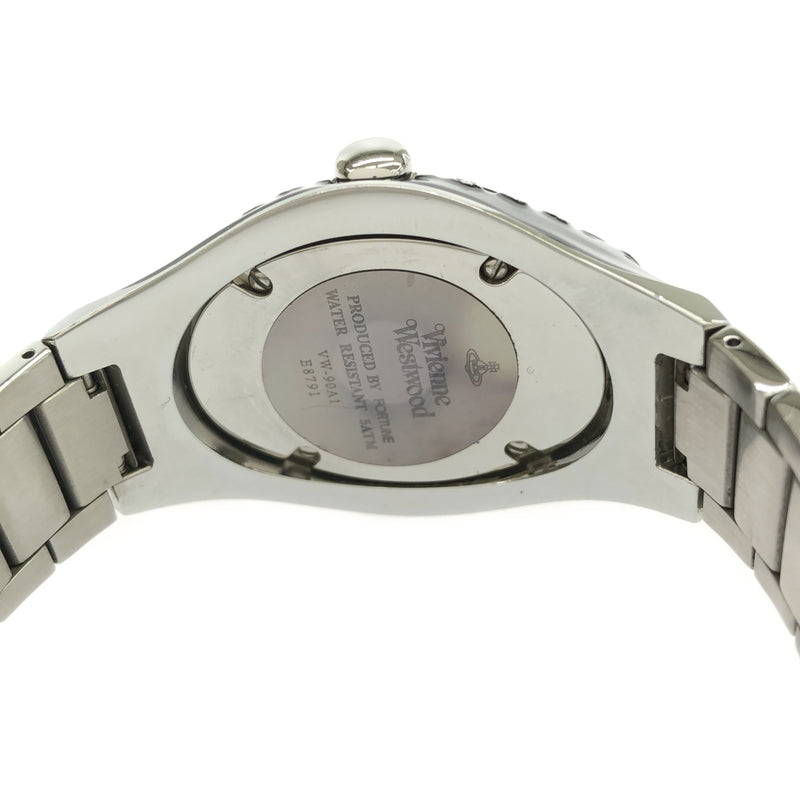 腕時計 稼働 Vivienne Westwood ヴィヴィアンウエストウッド VW-90A1 クォーツ 2025.6電池交換済 H19502