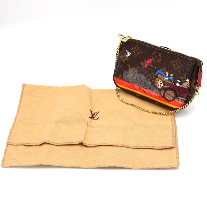 LOUIS VUITTON ルイヴィトン M41655 ミニポシェットアクセソワール 2015年 モノグラム ポーチ H4963