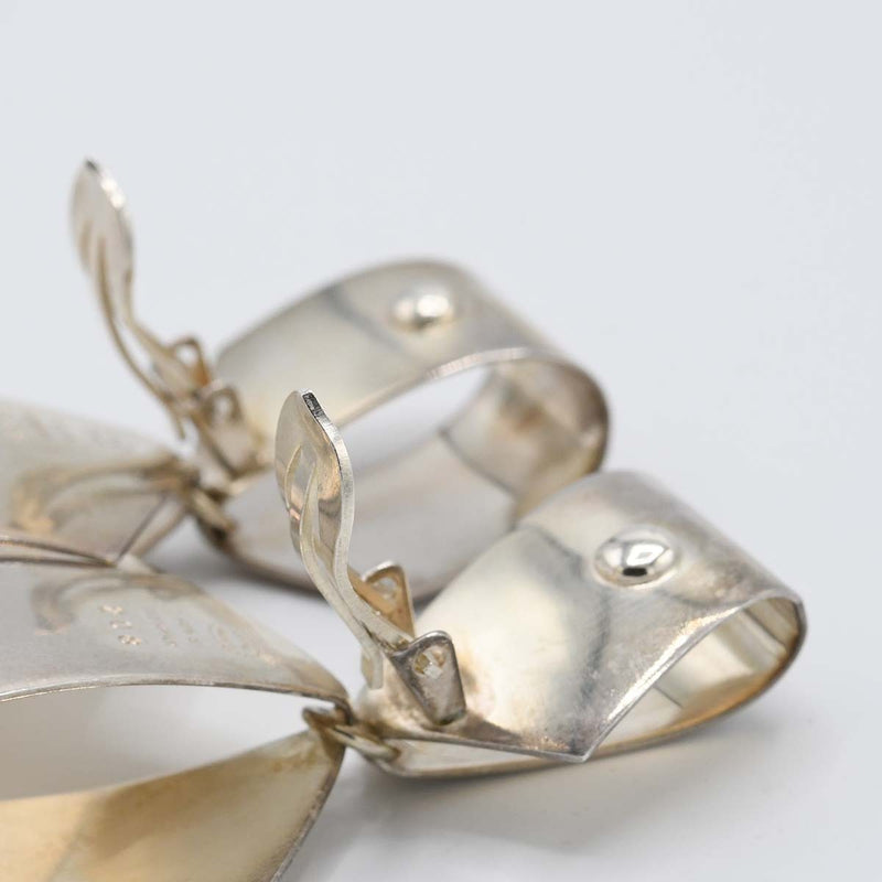 GEORG JENSEN ジョージジェンセン イヤリング 206 シルバー 925 約23.3g アクセサリー 袋箱 ok1344