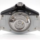 稼働 腕時計 CHANEL シャネル J12 パラドックス H6515 自動巻き ホワイト×ブラック セラミック 箱ギャラ取説 J5